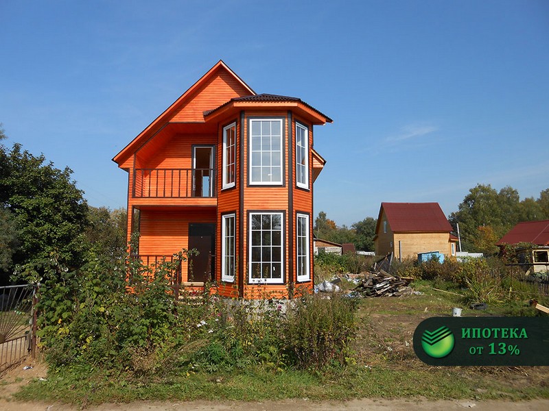 Продам дом в Подмосковье по Ярославскому шоссе в 120 км от МКАД, 100 кв.м.